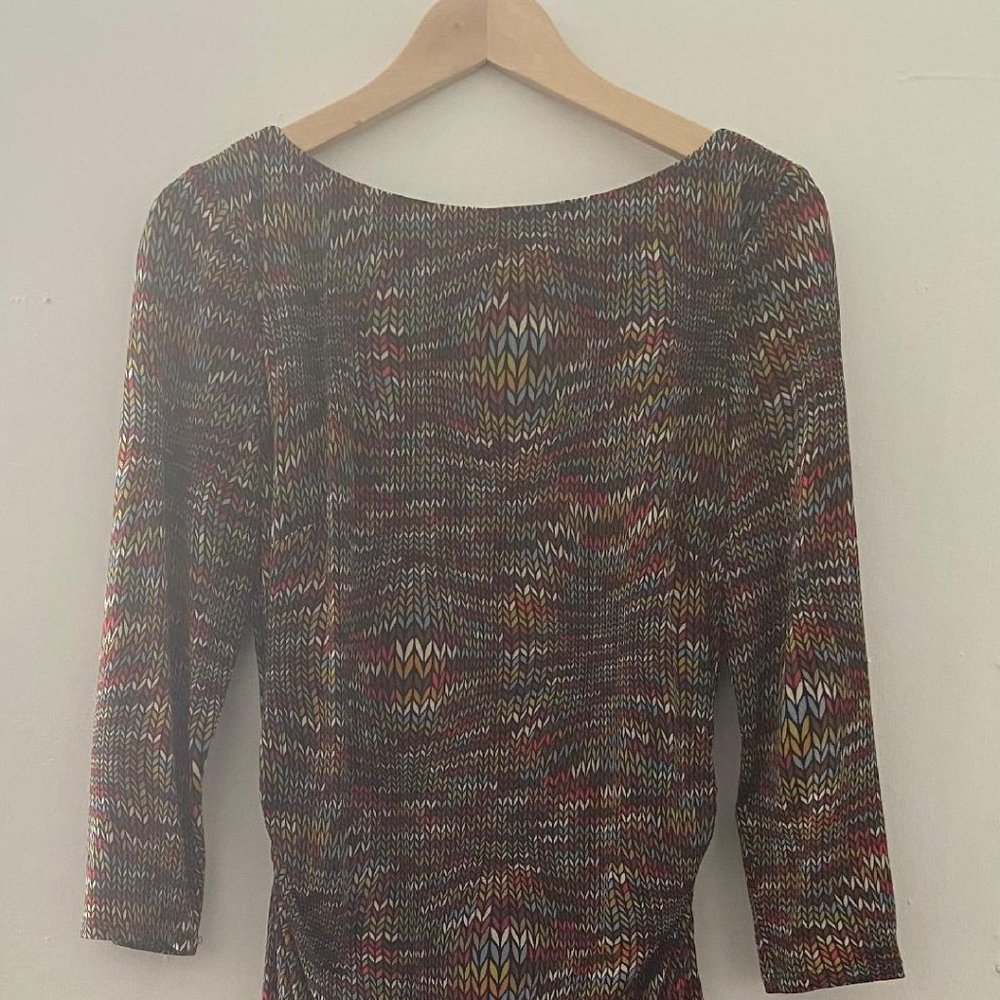 Talbot's Mod Multicolor Sheath Dress